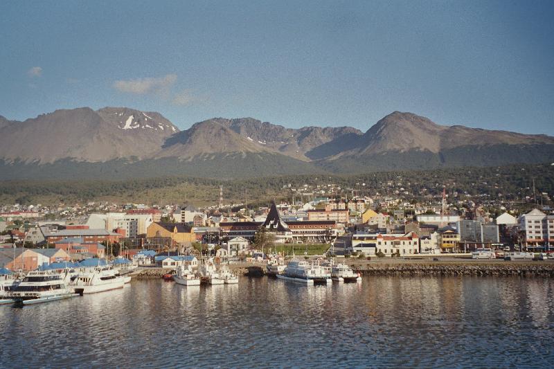 View on Ushuaia