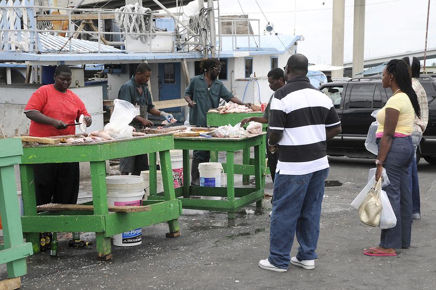 Nassau - Potters Cay; Fish Market