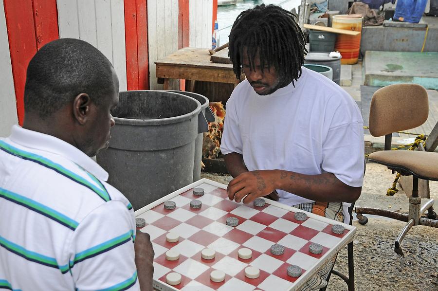 Nassau - Potters Cay; Market