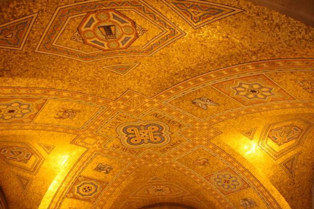 Mosaic ceiling