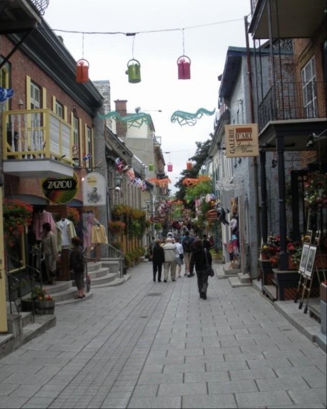 Street scene, Quebec City