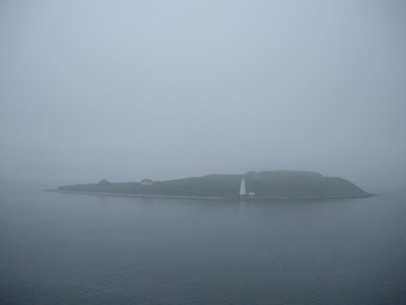 Halifax in the fog