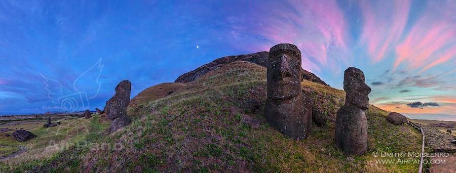Moais of Easter Island