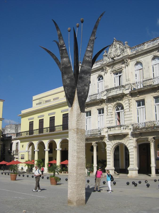 Havanna - Plaza de San Francisco de Asis - Arte moderno Havanna -