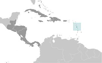 Dominica in Central America and Caribbean