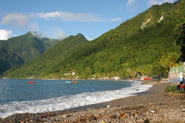 South side of Dominica