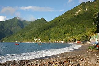 South side of Dominica