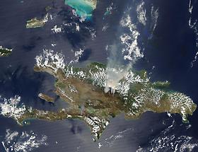 Fires burning in the Dominican Republic