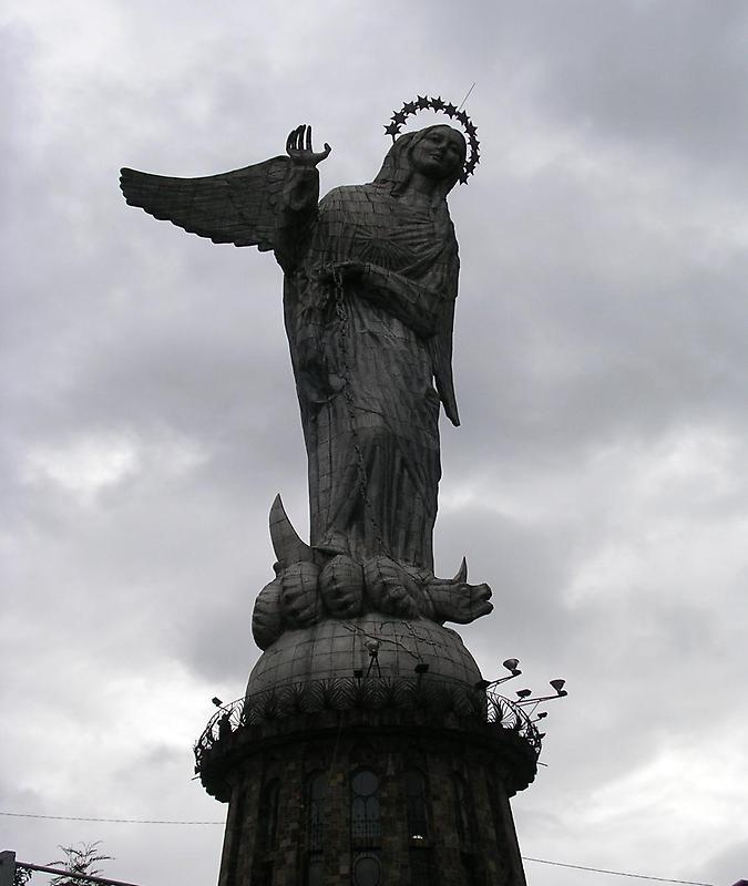 The Virgin of the Apocalypse statue (2)