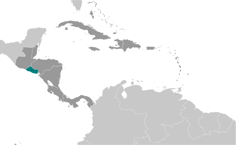 El Salvador in Central America and Caribbean
