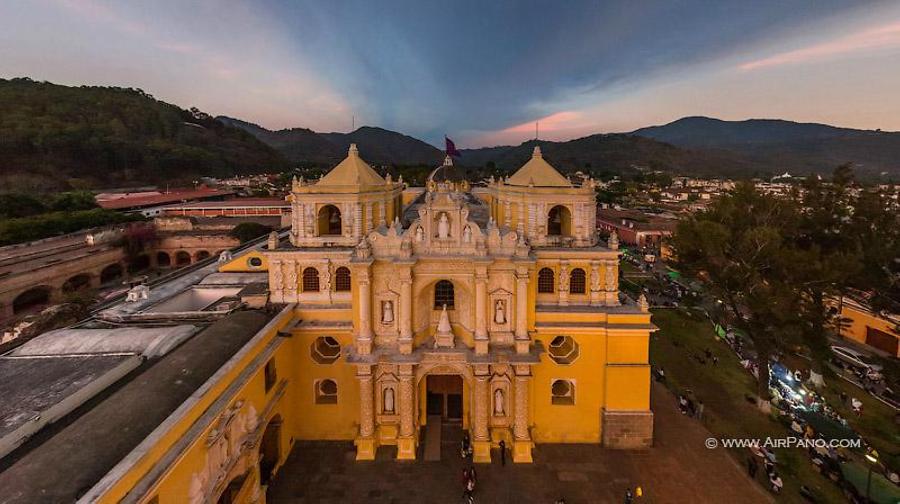 La Merced Church, Antigua Guatemala, © AirPano 