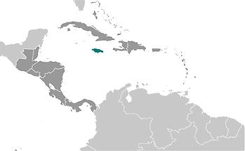 Jamaica in Central America and Caribbean