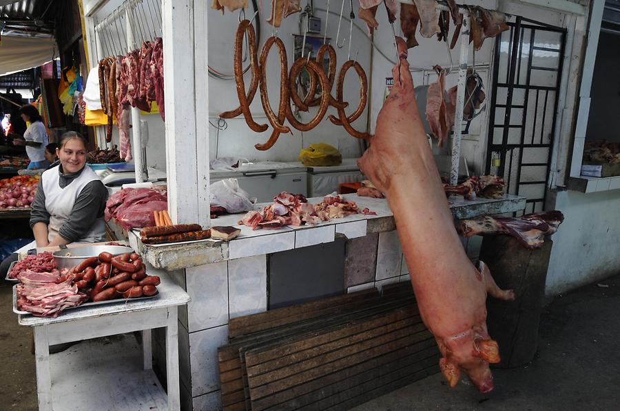 Cajamarca - Meat Market