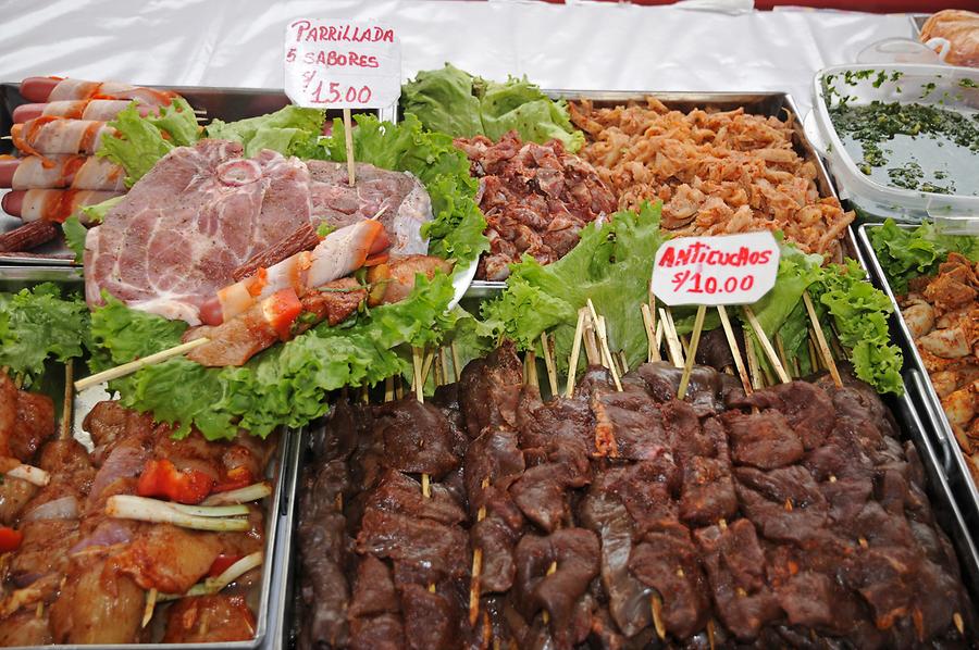 Barranco District - Food Market; Meat
