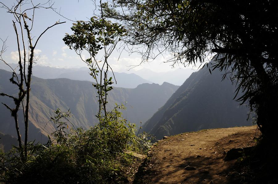 Inca Trail near Machu Picchu