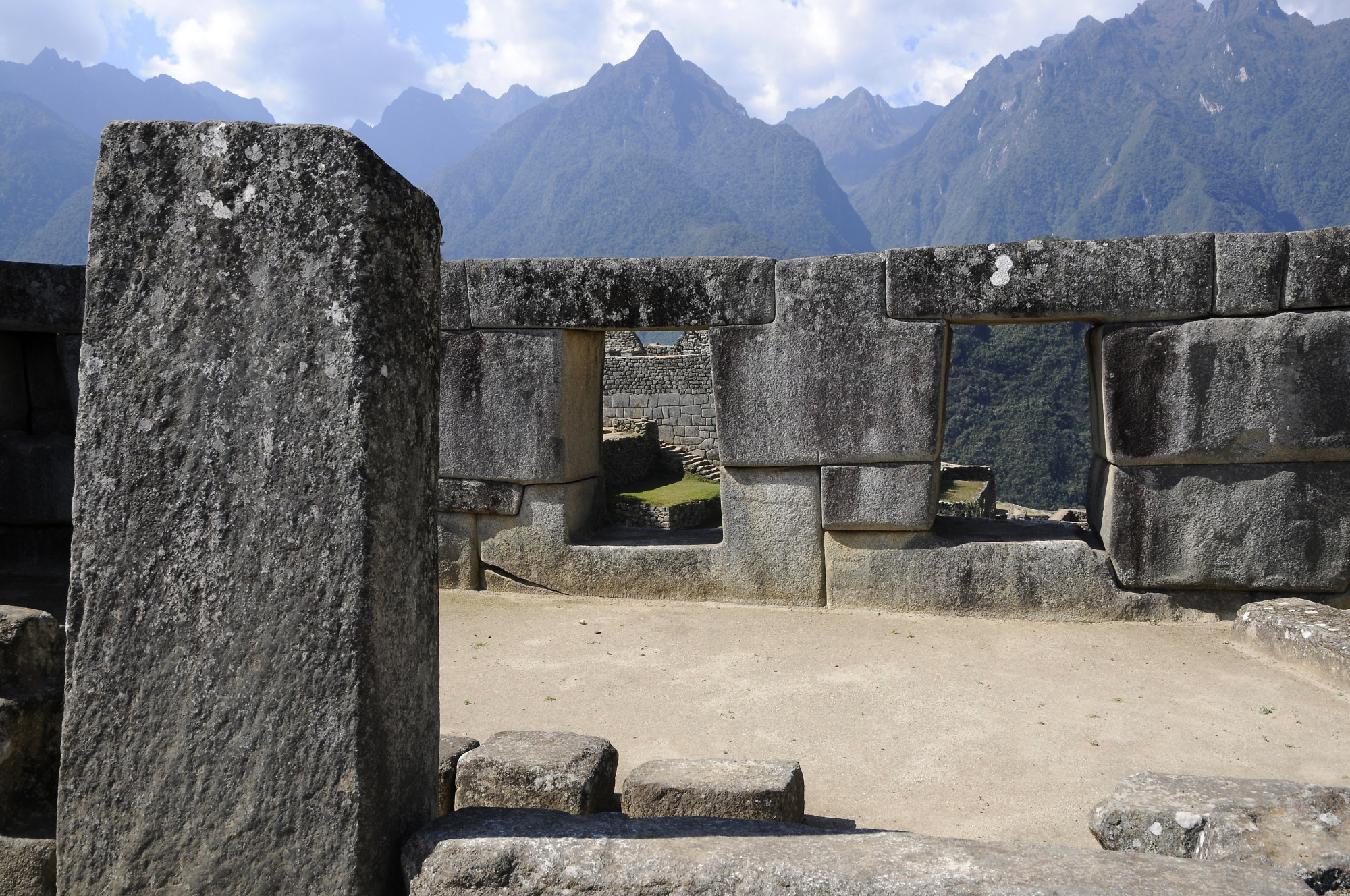 Temple Of The Three Windows 2 Machu Picchu Pictures Peru In