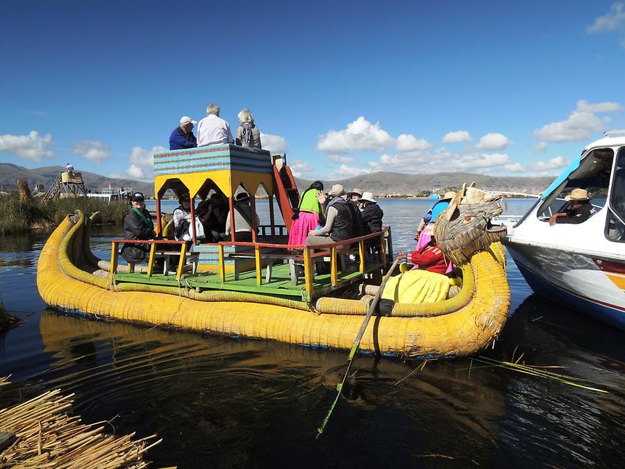 Uro-Boat at Lake Titicaca