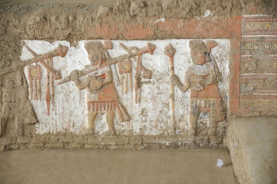 Moche - Temple of the Moon; Reliefs
