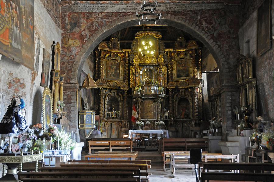 Chinchero - Church; Inside