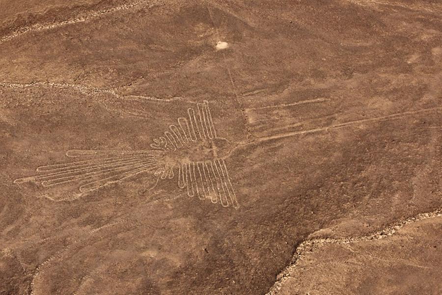 Nazca lines, the Condor bird, © AirPano 