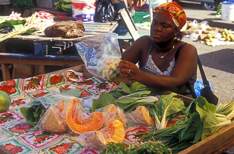Castries - Vegetable Market