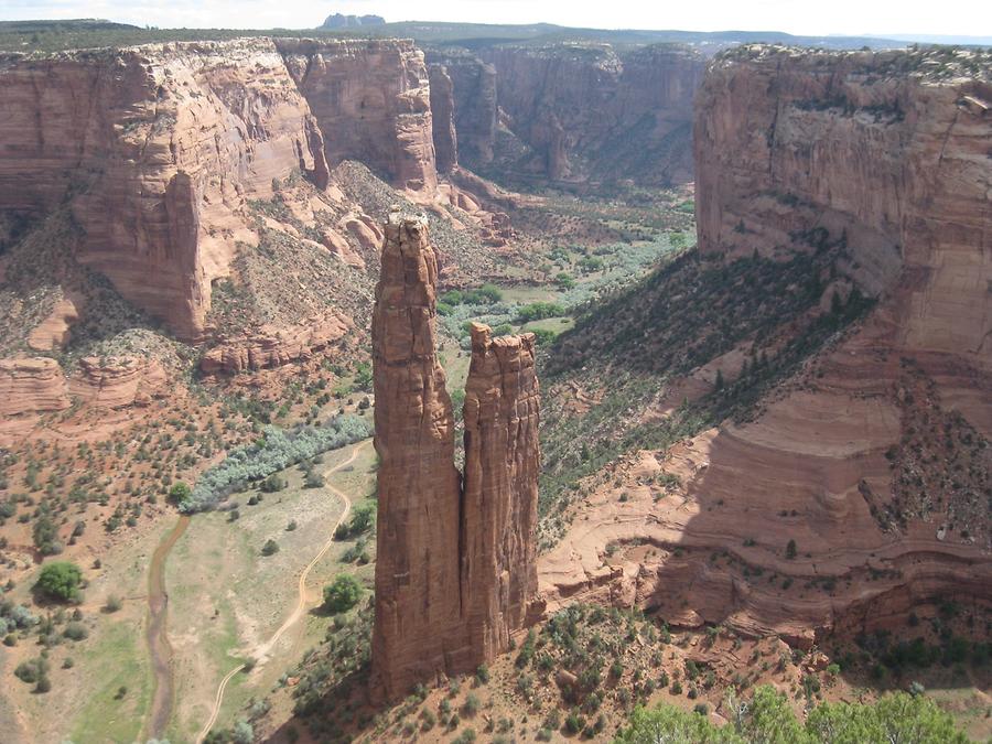 Canyon De Chelly National Park Spider Rock