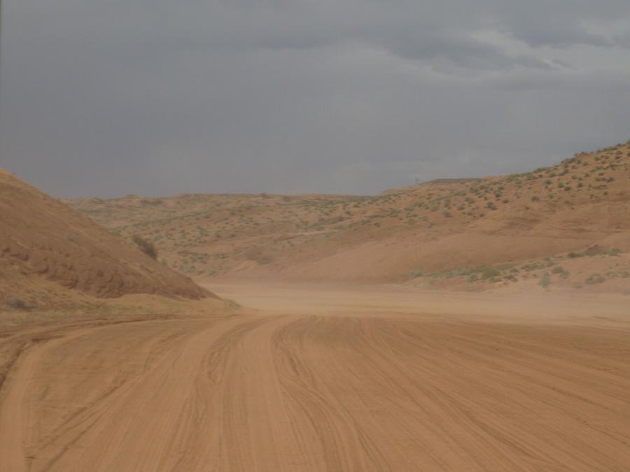 Page-Antelope Canyon Dirt Road