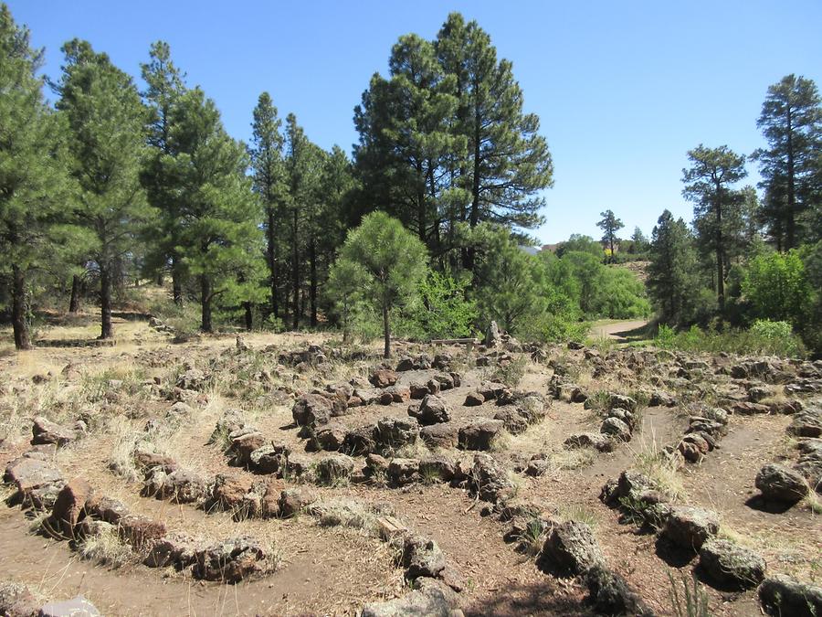 Flagstaff - Sawmill County Park - 'Toe of the Flow' Labyrinth