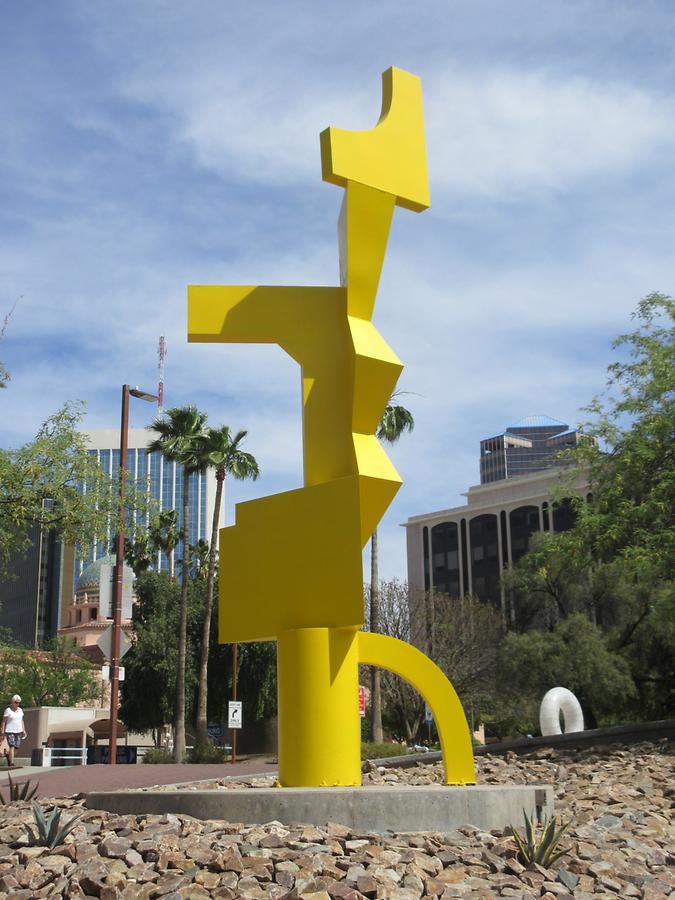 Tucson - Tucson Museum of Art - 'Solar Tower' by Jerald Jaquard 1985