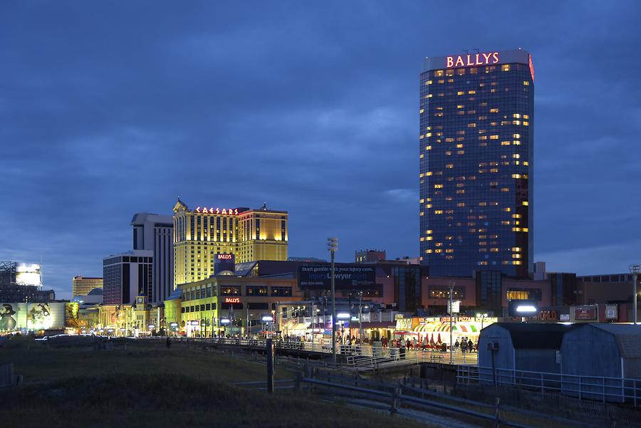 Atlantic City - Boardwalk at Night