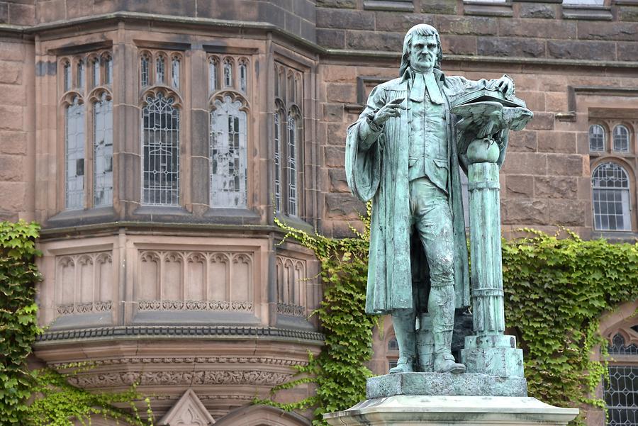 Princeton - Statue of John Witherspoon