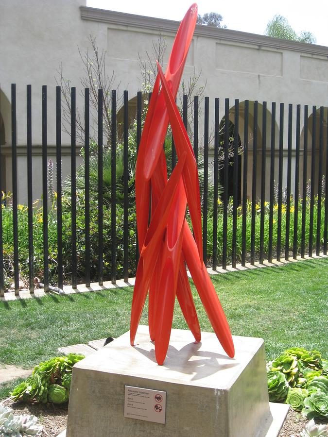 San Diego Balboa Park Sculpture Garden Aim Alexander Libermann