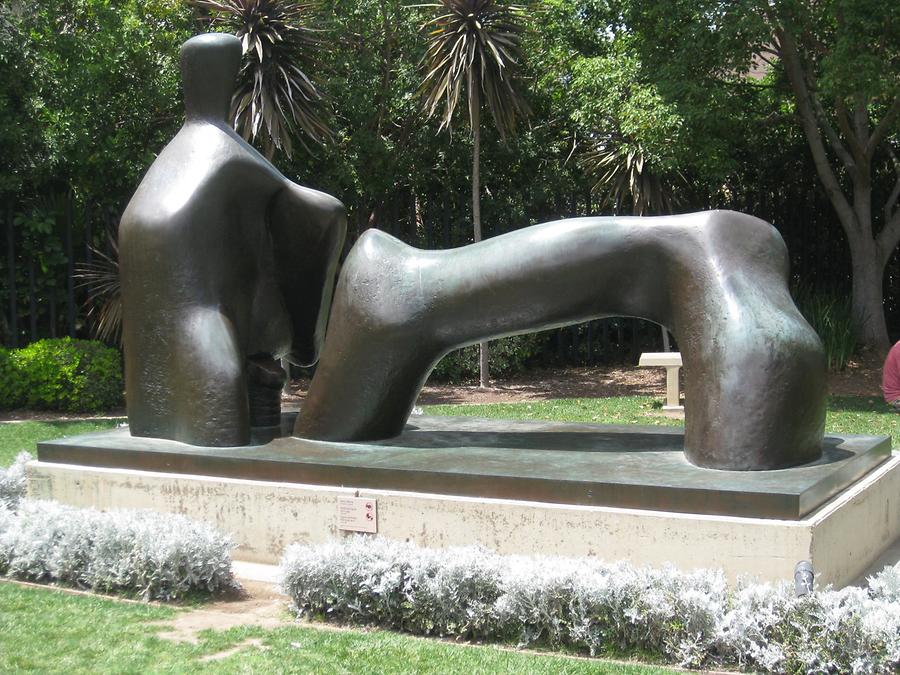 San Diego Balboa Park Sculpture Garden Arch Leg Henry Moore