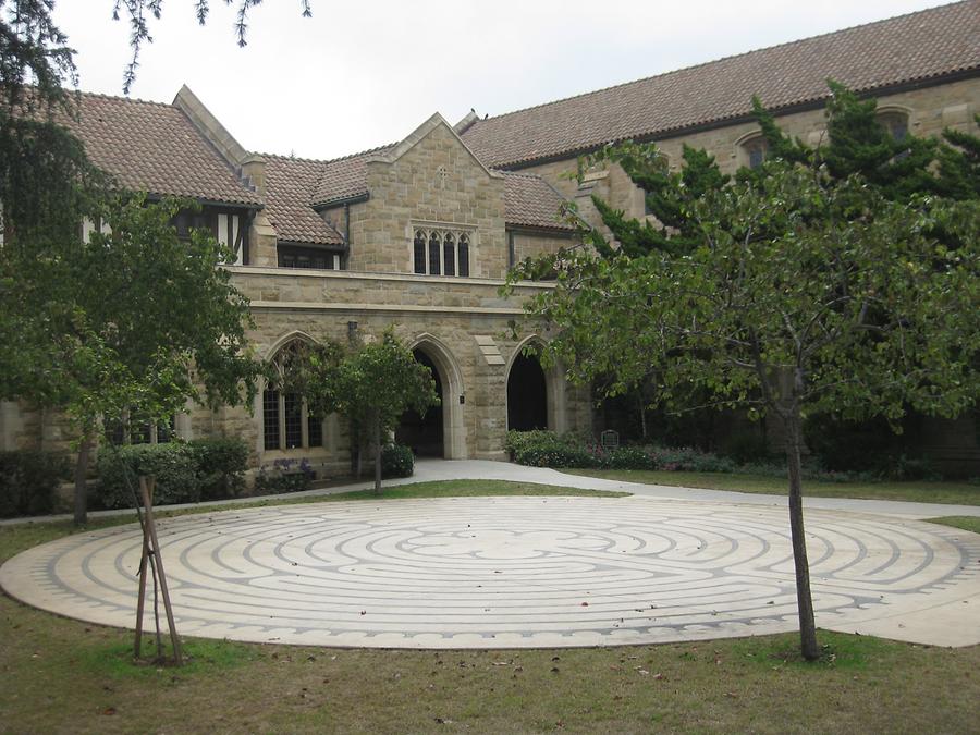 Santa Barbara Trinity Episcopal Church Labyrinth