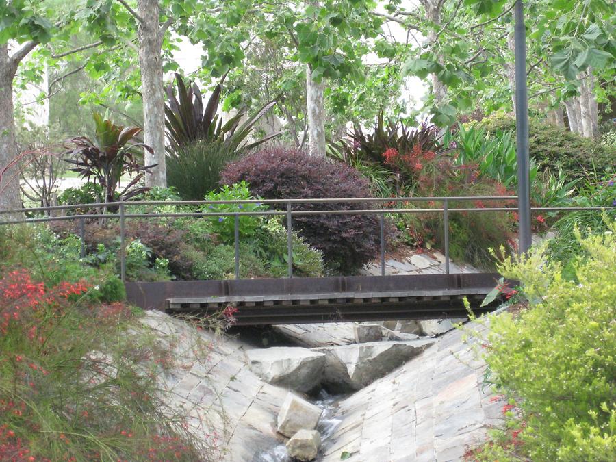 LA Getty Center Garden