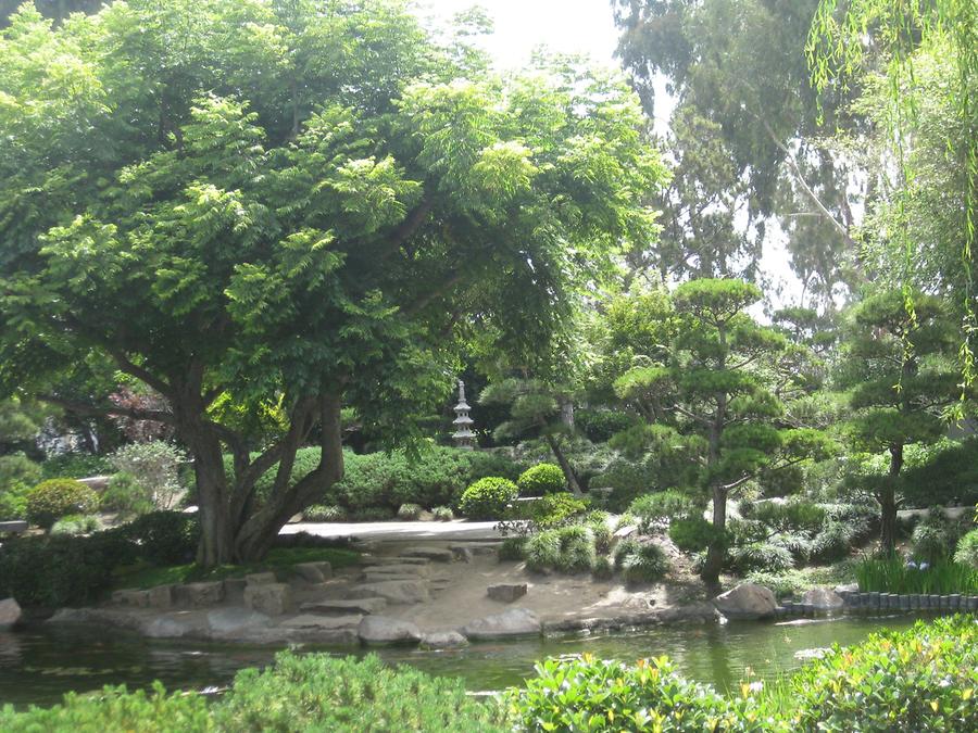 LA MA Long Beach Earl Burns Miller Japanese Garden CSULB