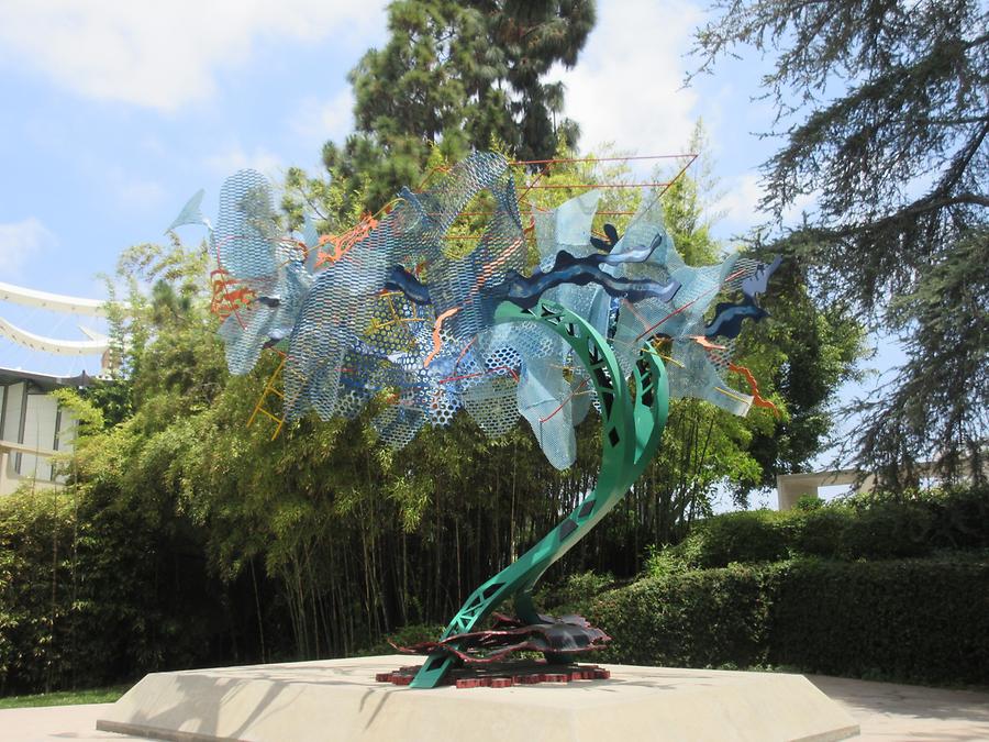 LACMA - Sculpture Garden - 'Trace' by Nancy Graves 1981