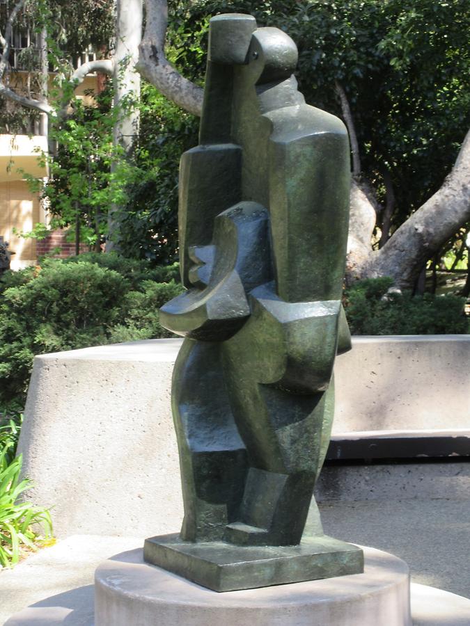 UCLA Franklin D. Murphy Sculpture Garden - 'The Bather' by Jacques Lipchitz 1925