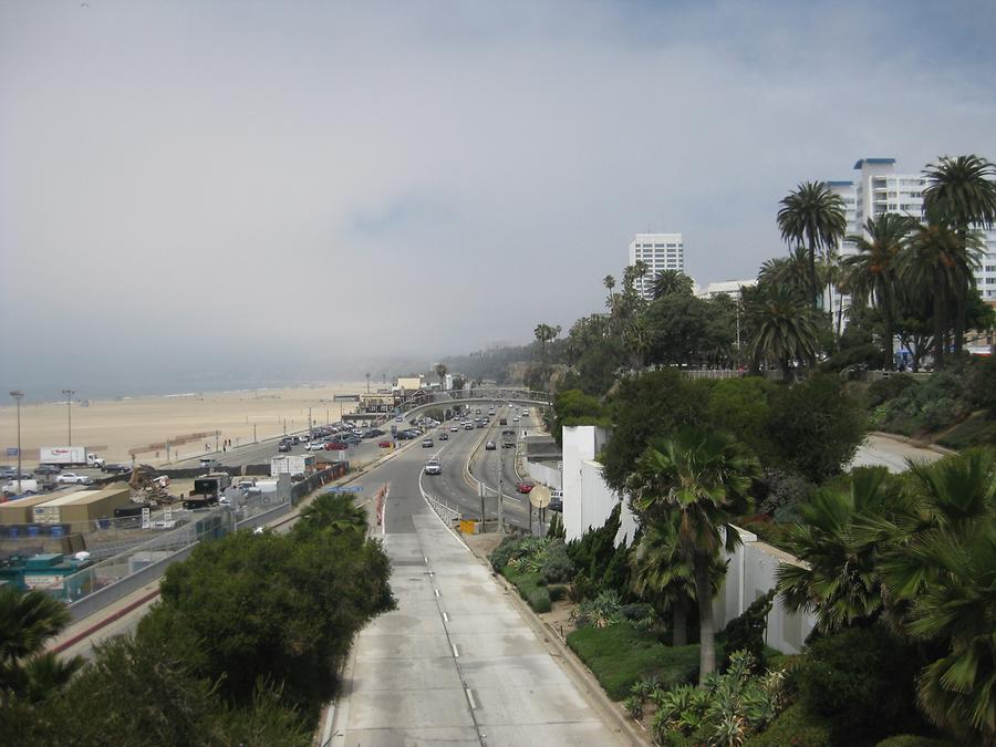 Santa Monica Beach & Highway 1