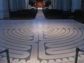 San Francisco Grace Cathedral Indoor Labyrinth