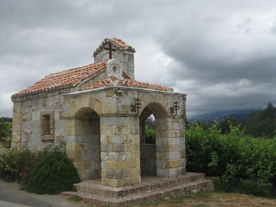 Napa Valley Calistoga Castello di Amorosa Chapel