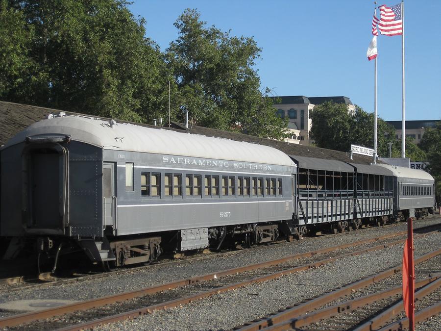 Sacramento Old Sacramento California State Railroad Museum