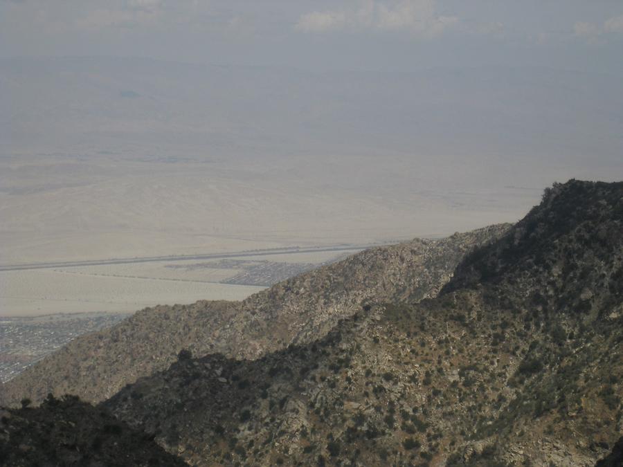 Palm Springs Blick vom Mt San Jacinto