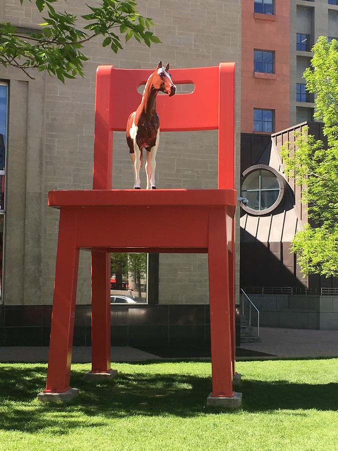 Denver - Denver Public Library - Giant Red Chair
