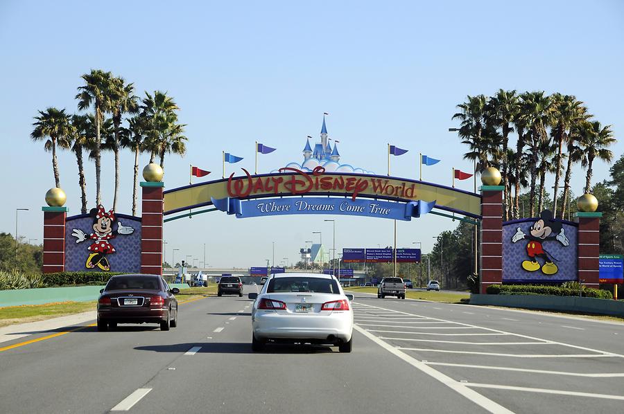 Disney World - Entrance