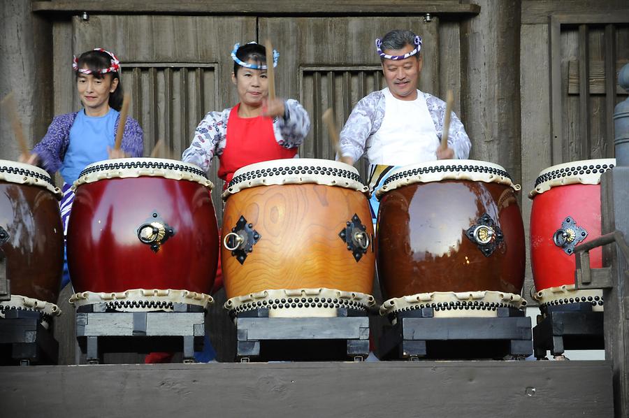 Epcot - World Showcase; Japan, Drummers