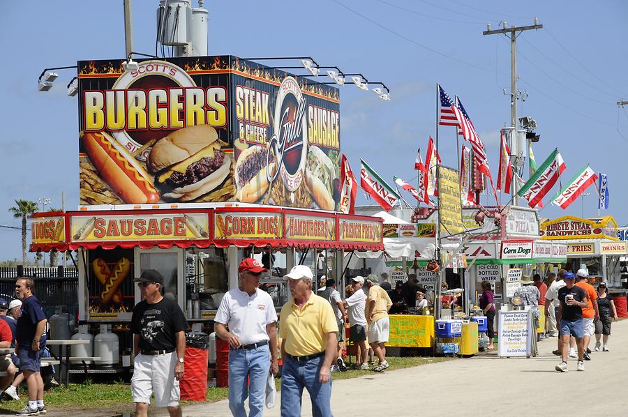 Daytona International Speedway - Show Car Exhibition; Food Supply