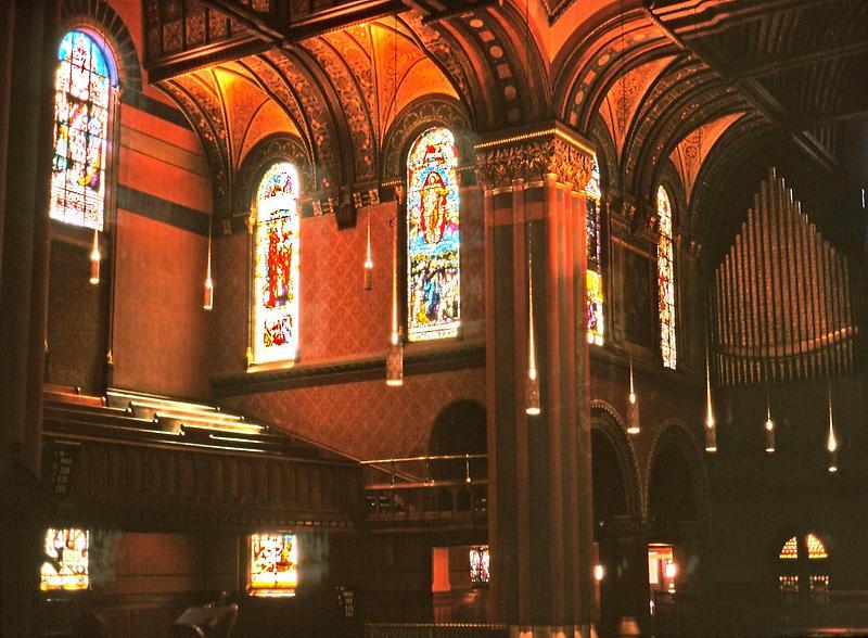 Interior of Trinity Church