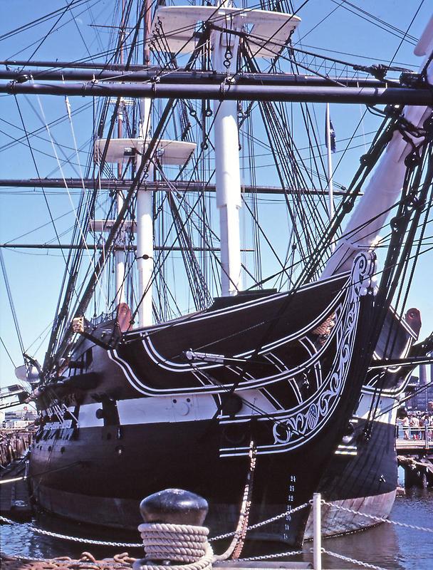 Bow of the USS Constitution