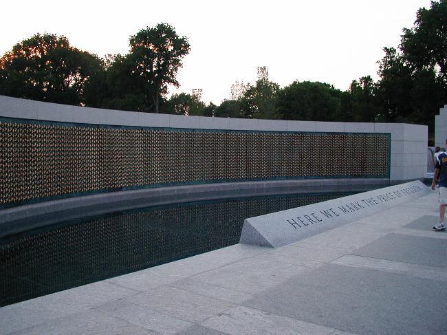 World War II Memorial Wall